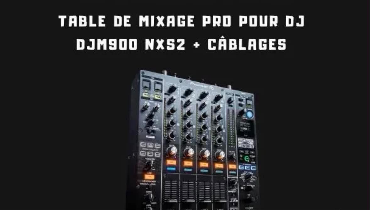 Table de mixage Pioneer DJM 900 NXS2
