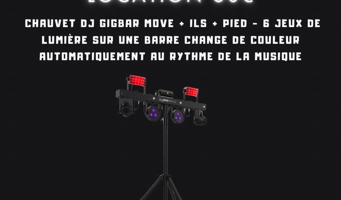 Chauvet DJ GigBar Move + ILS + pied