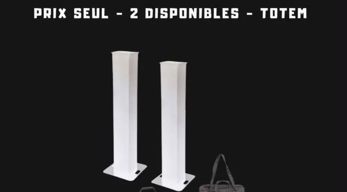 Totem lumineux décoratif